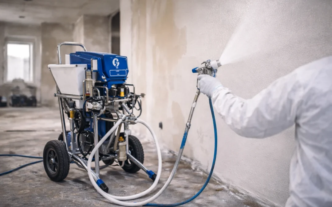 Agregaty szpachlarskie Poznań – szybkie i profesjonalne wykończenie ścian