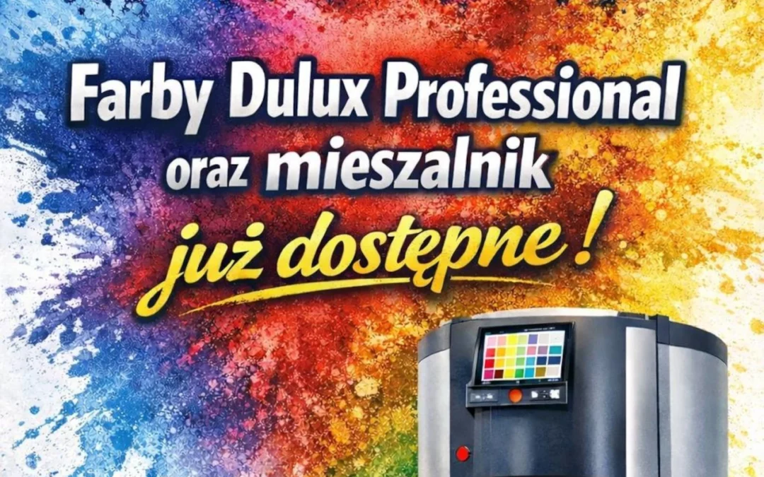 Farby Dulux Professional i mieszalnik kolorów dostępne w ProFix